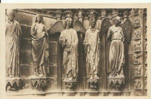Wales Postcard - Cathedrale De Reims - Ebrasement Nord Du Porche Nord Ref 18600A