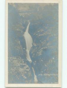 old rppc WATERFALL Matterdale By Keswick - Eden - Cumbria England UK i3025