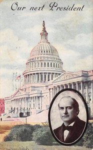 William Jennings Bryan Our Next President View Postcard Backing 