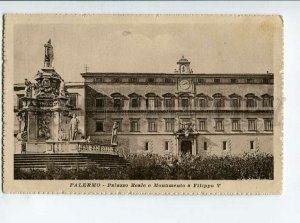 3132772 ITALY PALERMO Palazzo Reale Filippo V monumento Vintage