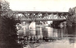 RR Bridge and Boat Landing - Wisconsin Dells s, Wisconsin WI  