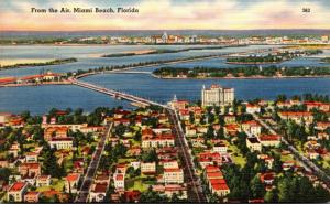 Florida Miami Beach Aerial View