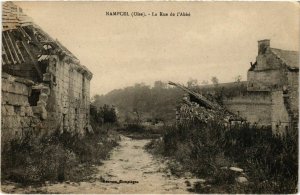 CPA Nampcel- La Rue de l'Abbe FRANCE (1020773)