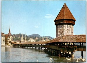 M-81063 Chapel Bridge Lucerne Switzerland