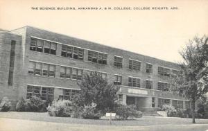 College Heights Arkansas A And M Science Bldg Antique Postcard K62199