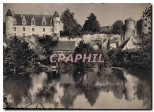 Postcard Old Chateau of Montresor I and L