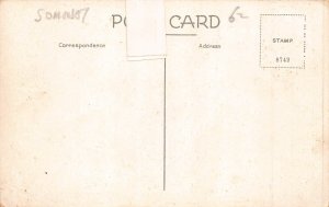 B210 England Sidcot Hill and Playing Field vintage postcard