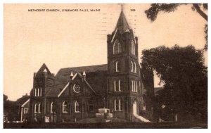Maine Livermore Falls  Methodist Church