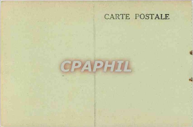 Old Postcard The Pyrenees caves Betharram lower part breakage head