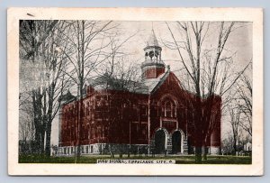 K8/ Tippecanoe City Ohio Postcard c1910 Miami County High School 211