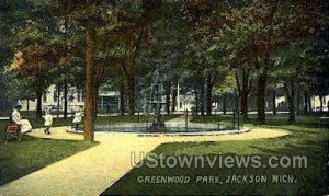 Greenwood Park in Jackson, Michigan