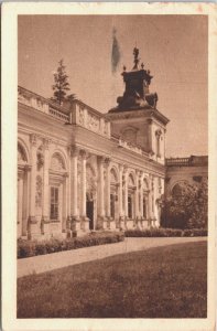 Poland Wilanów Fragment Palacu Vintage Postcard B121