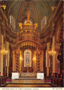 BT18177 the high altar st paul s cathedral london    uk