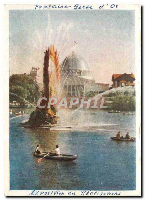  Modern Postcard Fountain Genbe d' Or Fair of the Achievements