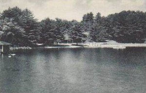 New Hampshire Meredith St Johns Seminary Camp From Lake Winnipesaukee Albertype