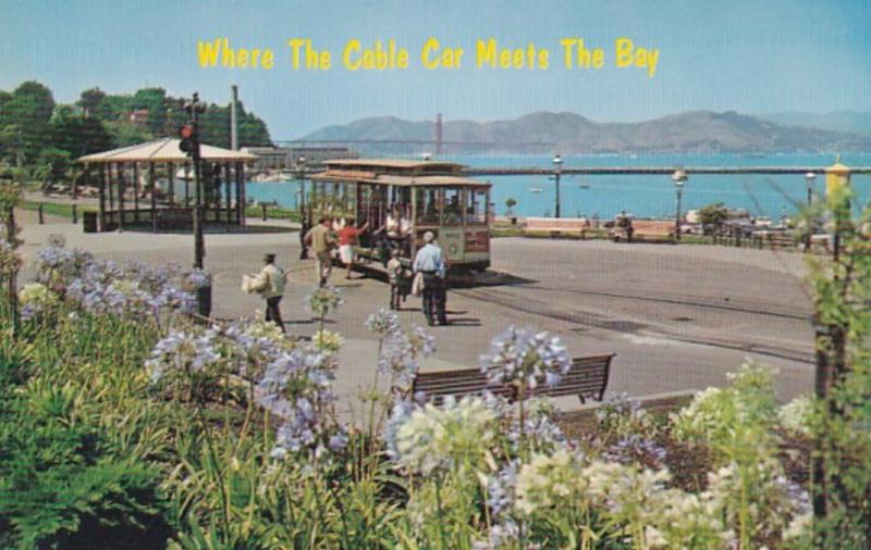 California San Francisco Maritime State HIstorical Park Where The Cable Car M...