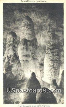 Twin Domes in Carlsbad Caverns, New Mexico