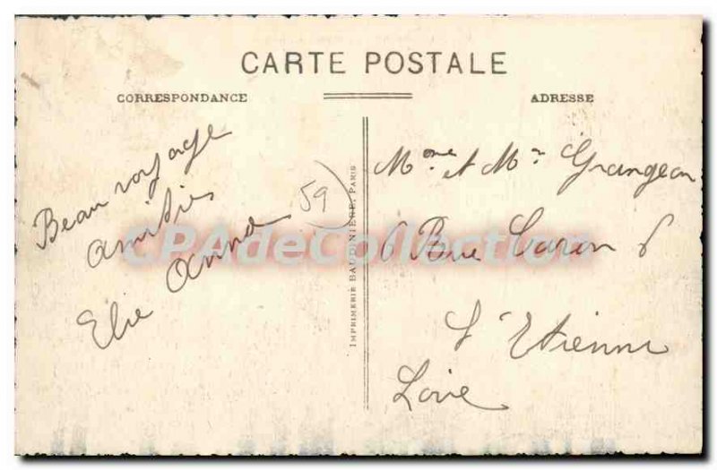 Old Postcard Malo les Bains Le Maitre Bather