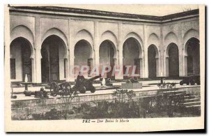 Old Postcard Fez Dar Baiaa Musea