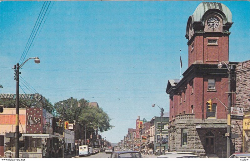 Sault Ste. Marie , Ontario , Canada , 50-60s ; Queen Street