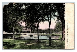 Vintage 1908 Postcard The Columbia Park Lafayette Indiana