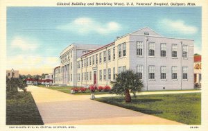 Gulfport, MS Mississippi  VA HOSPITAL Clinical~Receiving Ward  MILITARY Postcard