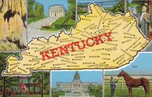 Map Of Kentucky