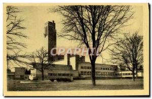 Old Postcard Dudok Hilversum Hotel De Ville