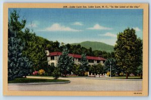 Lake Lure North Carolina NC Postcard In The Land Of The Sky Lake Lure Inn Motel