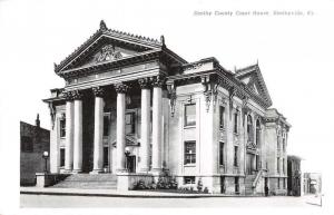 Shelbyville Kentucky Shelby County Court House Real Photo Postcard J61939