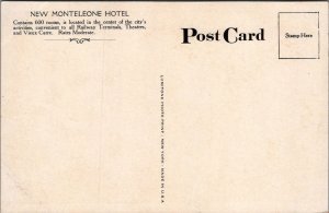 Postcard New Monteleone Hotel New Orleans LA