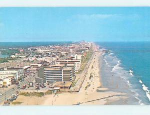 Unused Pre-1980 SCENE AT BEACH Virginia Beach Virginia VA M6884@