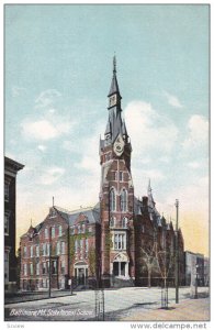 BALTIMORE, Maryland, 1900-1910´s; State Normal School