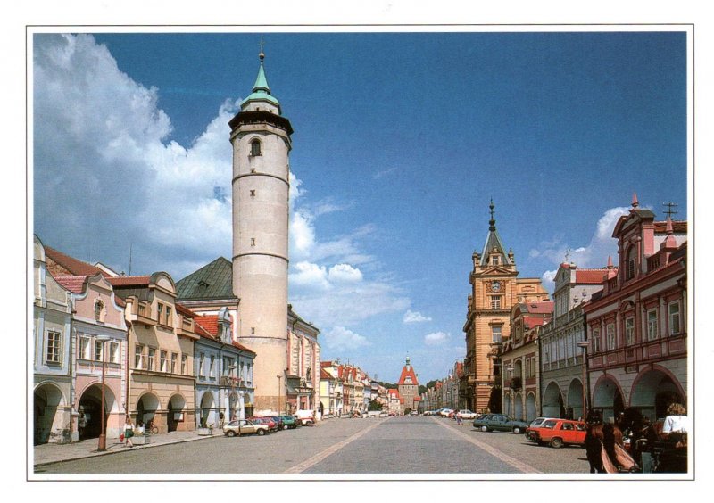 Street Scene Domazlice,Czech republic BIN