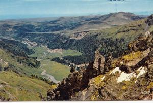 BF14066 auvergne le puy de sancy les aiguiles du diable  france front/back image