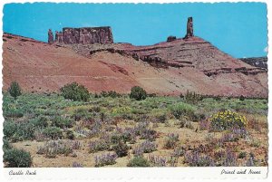 Castle Rock  Priest and Nuns Castle Valley Utah 4 by 6