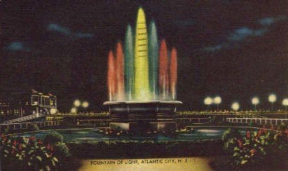 Fountain of Light in Atlantic City, New Jersey