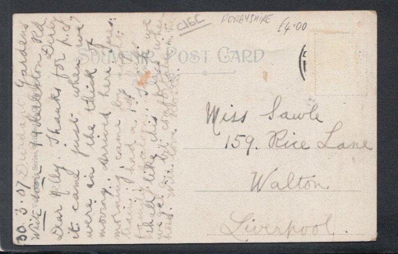 Derbyshire Postcard - The Wardwick, Derby  SW2052