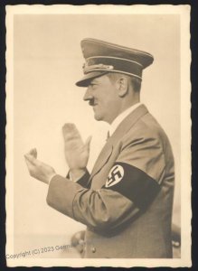 3rd Reich Germany Hitler Photo Hoffmann 19  RPPC 110299