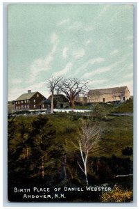 c1910 Birth Place of Daniel Webster Andover New Hampshire NH Antique Postcard