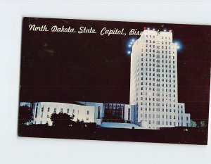 Postcard North Dakota State Capitol Bismarck South Dakota USA