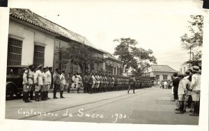 venezuela, SUCRE, Centenario, Centenary (1930) RPPC Postcard