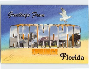 Postcard Greetings From Altamonte Springs, Florida