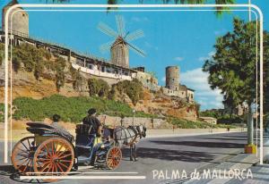 Postal 61491 : Mallorca (Baleares) Espa?. Palma Paseo Maritimo. Molinos del J...