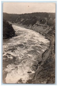 c1920's View Of Niagara Falls George New York NY Vintage RPPC Photo Postcard 