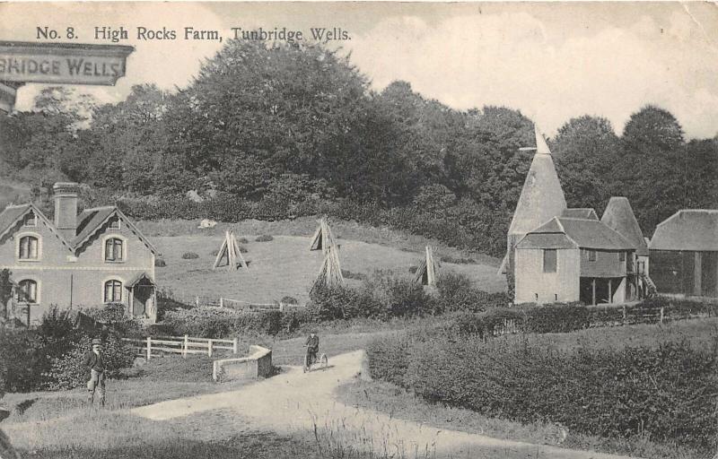 uk40041 high rock farms tunbridge wells  real photo  uk