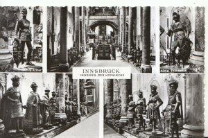 Austria Postcard - Innsbruck - Inneres Der Hofkirche - Ref 14254A