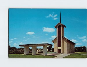 Postcard Place Of Meditation, Eisenhower Center, Abilene, Kansas