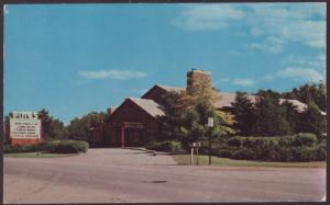 Pines Theater,Houghton Lake,MI Postcard BIN