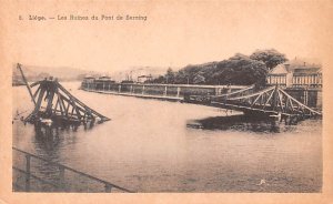 Les Ruines du Pont de Seraing Liege Belgium Unused 